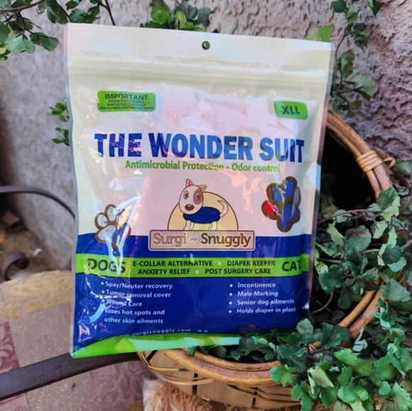 Surgi~Snuggly Dog Cone - E Collar Alternative for Dogs, Protects Your Pet's Woun - Picture 1 of 6